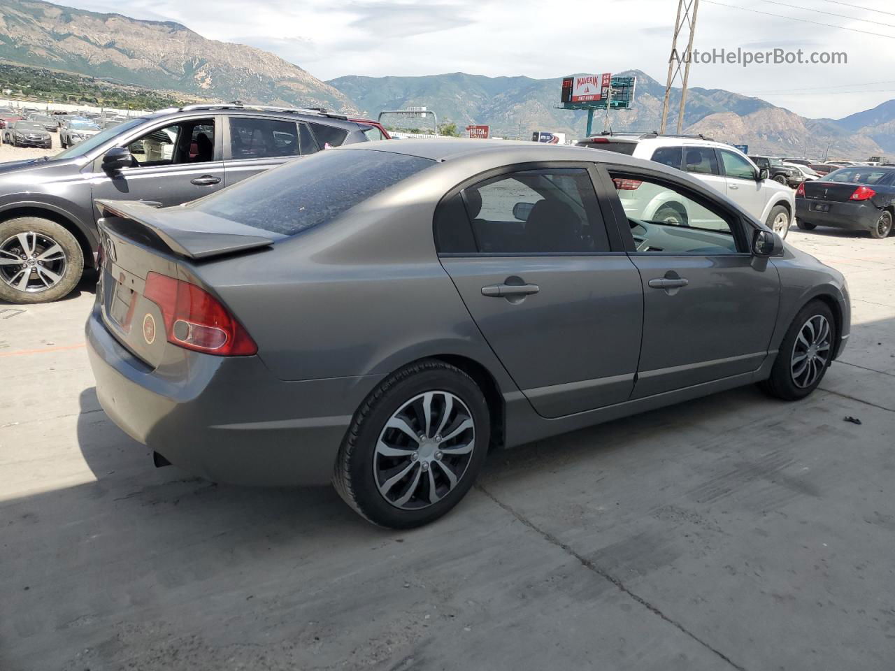 2008 Honda Civic Lx Charcoal vin: 1HGFA16538L002370