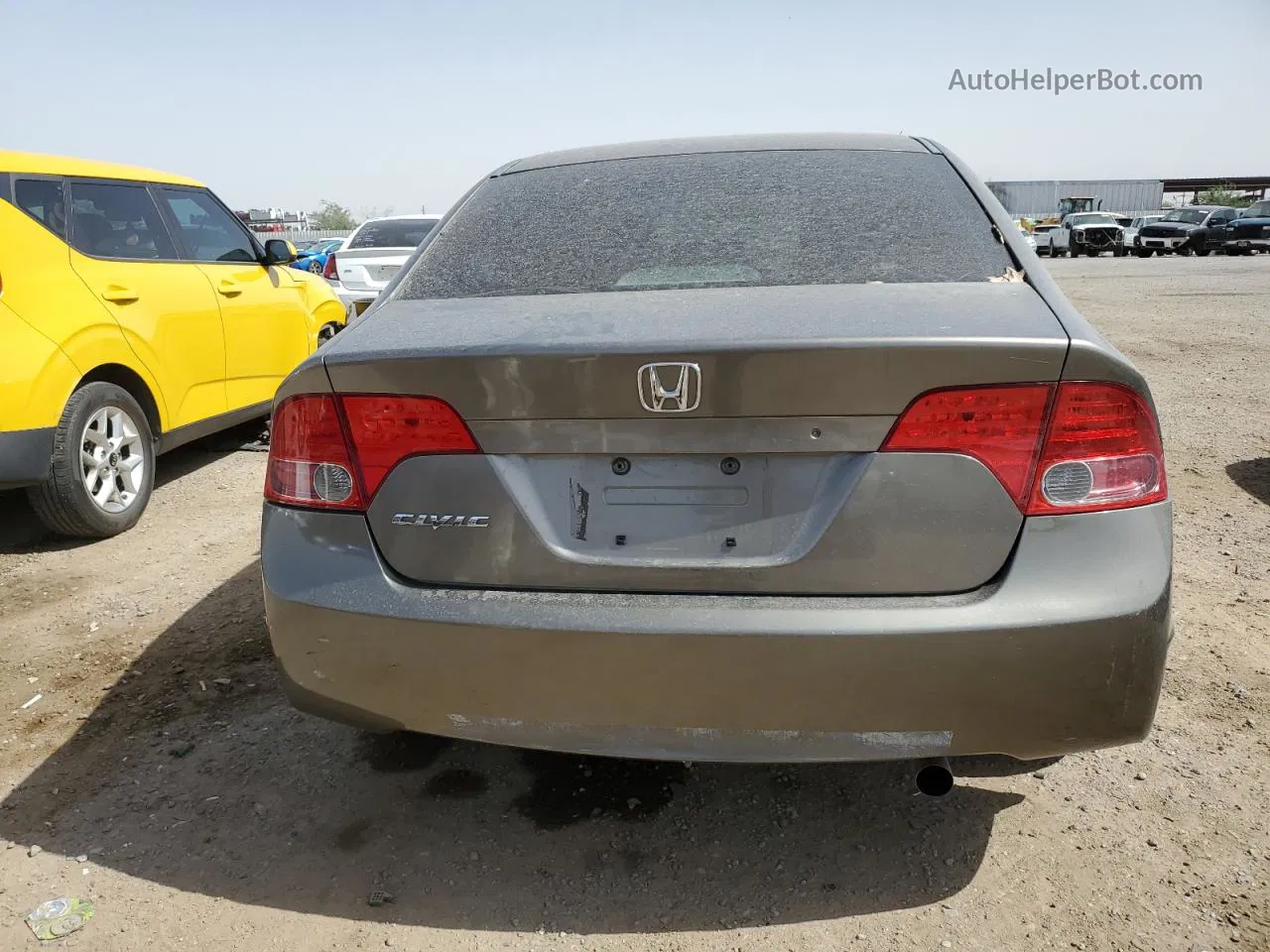 2008 Honda Civic Lx Brown vin: 1HGFA16538L031996