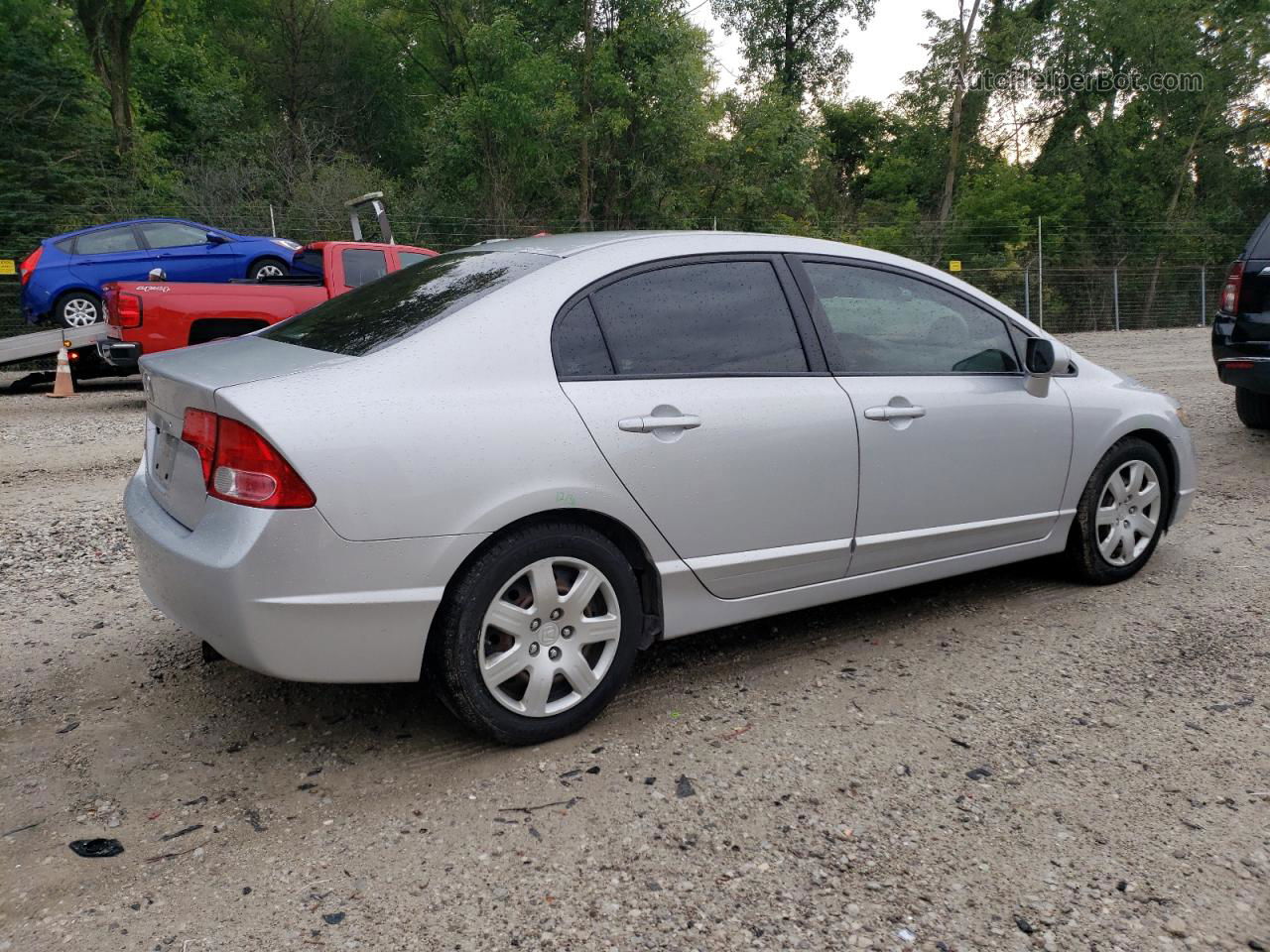 2008 Honda Civic Lx Silver vin: 1HGFA16538L036325