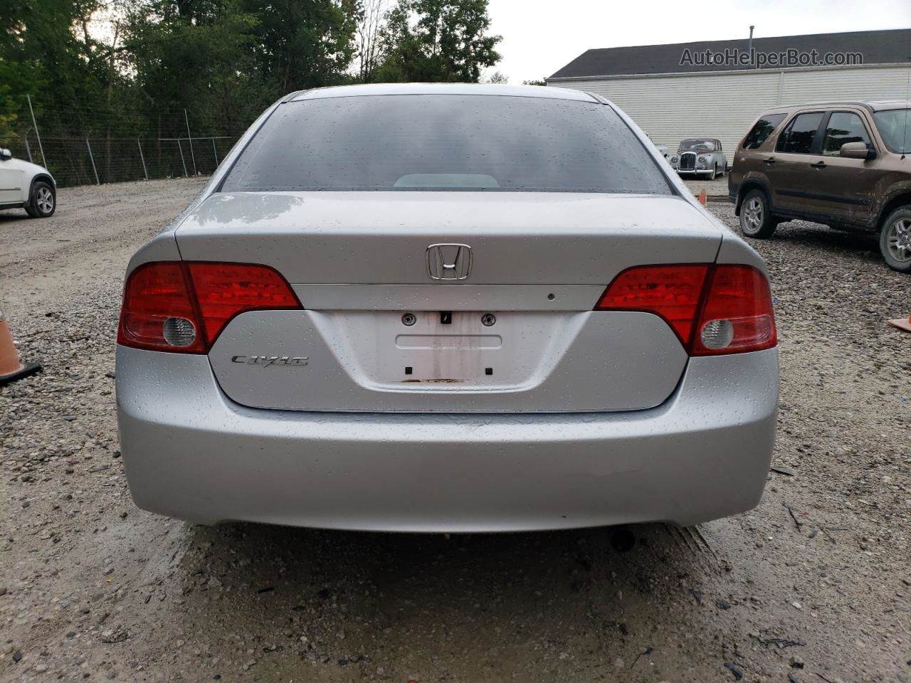 2008 Honda Civic Lx Серебряный vin: 1HGFA16538L036325