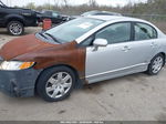 2008 Honda Civic Lx Silver vin: 1HGFA16538L080941