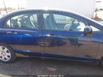 2008 Honda Civic Lx Dark Blue vin: 1HGFA16538L084326