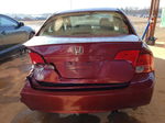 2008 Honda Civic Lx Red vin: 1HGFA16548L055241