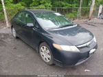 2008 Honda Civic Lx Black vin: 1HGFA16548L075120