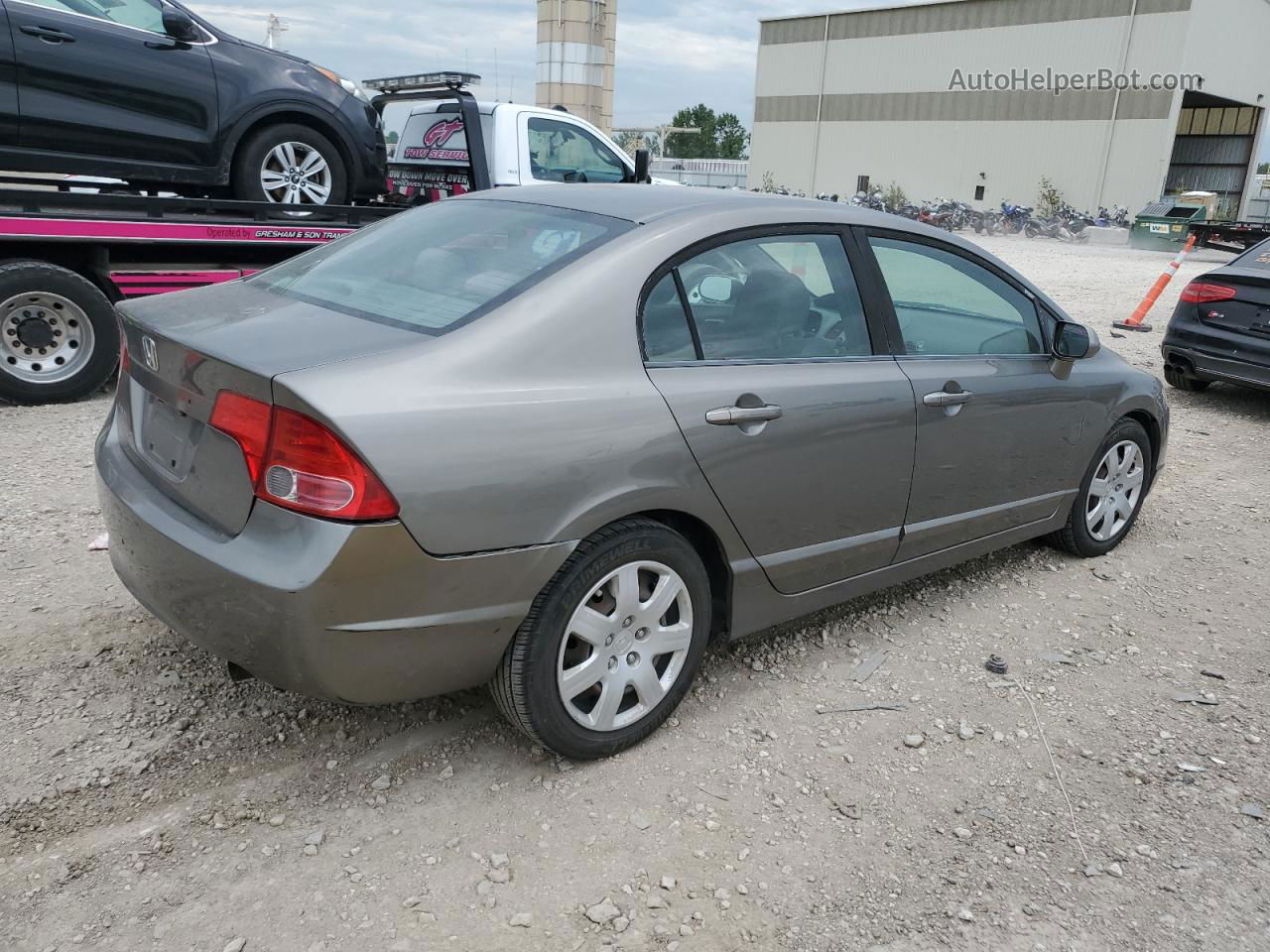 2008 Honda Civic Lx Silver vin: 1HGFA16548L090099