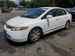 2008 Honda Civic Lx Белый vin: 1HGFA16548L096680