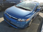 2008 Honda Civic Lx Синий vin: 1HGFA16558L004587