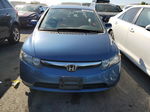 2008 Honda Civic Lx Blue vin: 1HGFA16558L004587