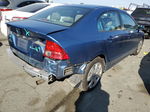 2008 Honda Civic Lx Синий vin: 1HGFA16558L004587