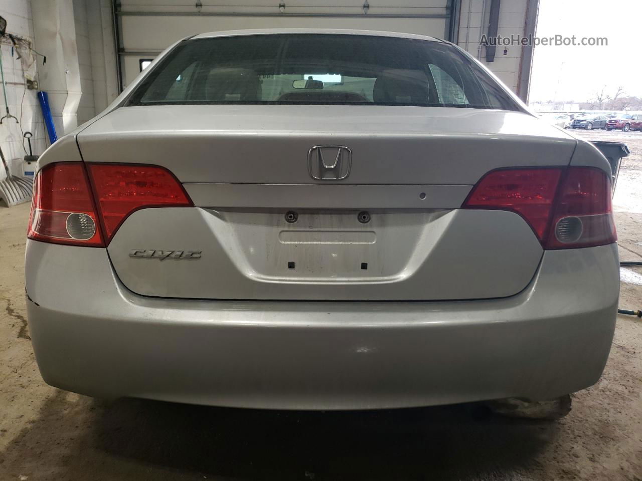 2008 Honda Civic Lx Silver vin: 1HGFA16558L015749