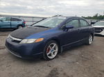 2008 Honda Civic Lx Blue vin: 1HGFA16558L015895