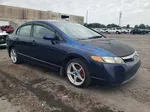 2008 Honda Civic Lx Синий vin: 1HGFA16558L015895