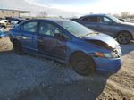 2008 Honda Civic Lx Синий vin: 1HGFA16558L035032