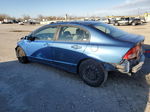 2008 Honda Civic Lx Синий vin: 1HGFA16558L035032