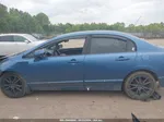 2008 Honda Civic Lx Blue vin: 1HGFA16558L041896