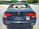 2008 Honda Civic Lx Blue vin: 1HGFA16558L043230