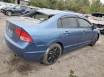 2008 Honda Civic Lx Blue vin: 1HGFA16558L058617