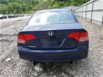 2008 Honda Civic Lx Синий vin: 1HGFA16558L076759