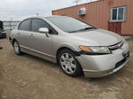 2006 Honda Civic Lx Beige vin: 1HGFA16566L033125