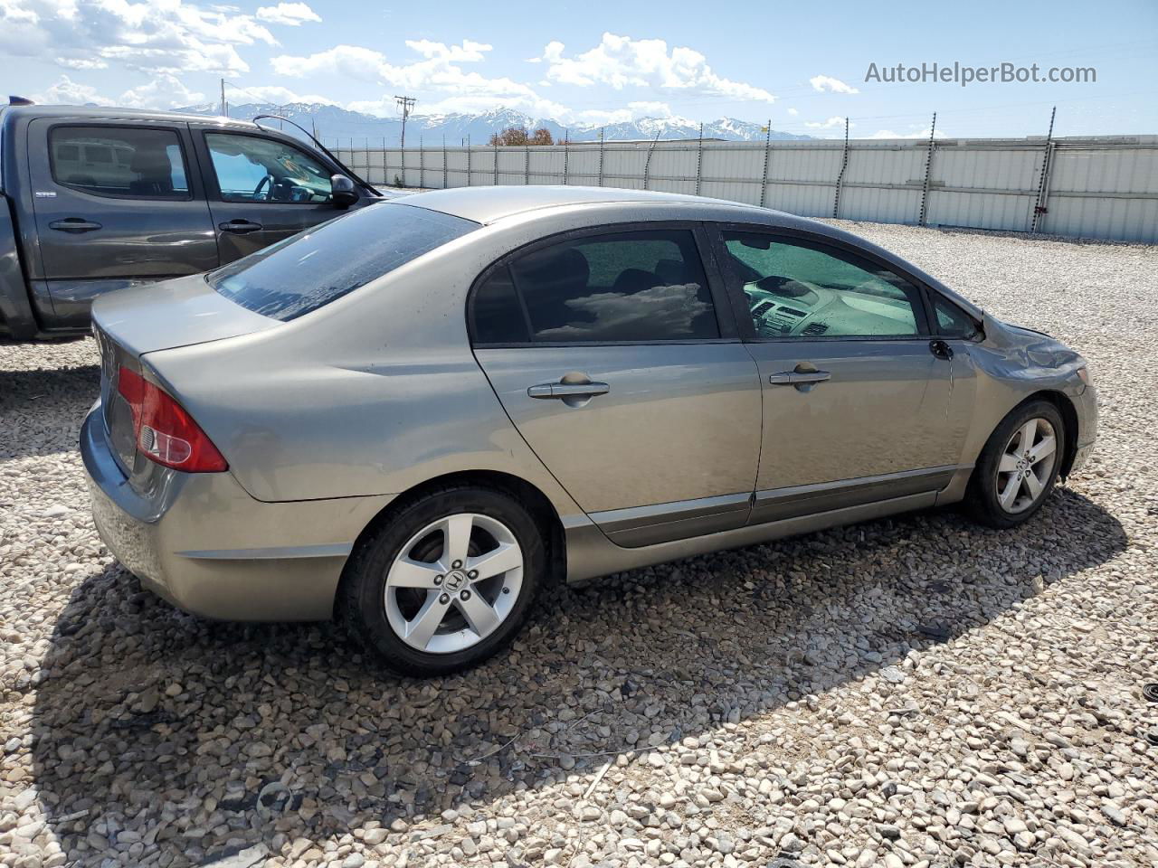 2008 Honda Civic Lx Серый vin: 1HGFA16568L002718