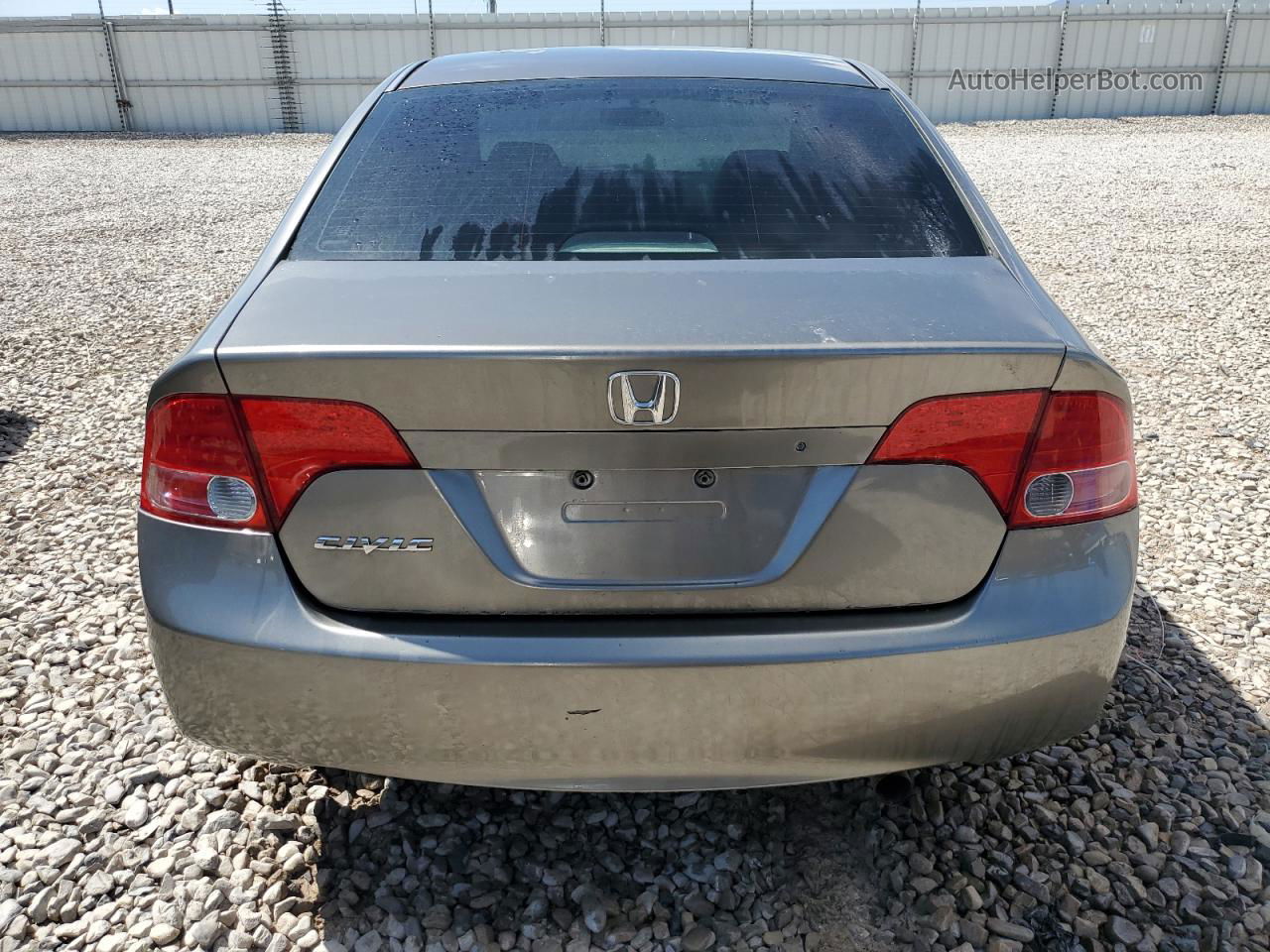 2008 Honda Civic Lx Серый vin: 1HGFA16568L002718