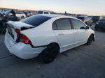 2008 Honda Civic Lx White vin: 1HGFA16568L056438