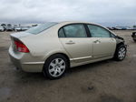 2008 Honda Civic Lx Cream vin: 1HGFA16568L063146