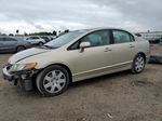 2008 Honda Civic Lx Cream vin: 1HGFA16568L063146