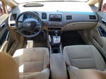 2008 Honda Civic Lx Бордовый vin: 1HGFA16568L118324