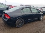 2008 Honda Civic Lx Black vin: 1HGFA16578L034805