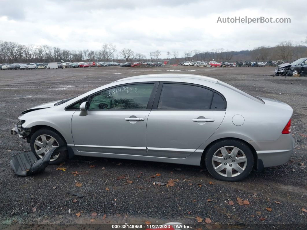 2008 Honda Civic Lx Серебряный vin: 1HGFA16578L044704