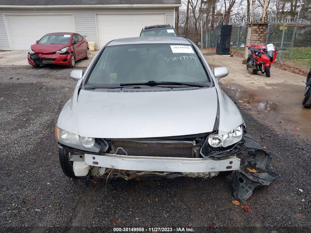 2008 Honda Civic Lx Silver vin: 1HGFA16578L044704