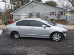 2008 Honda Civic Lx Silver vin: 1HGFA16578L044704