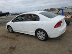 2008 Honda Civic Lx White vin: 1HGFA16578L053323