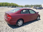 2008 Honda Civic Lx Red vin: 1HGFA16578L093160