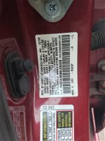 2006 Honda Civic Lx Красный vin: 1HGFA16586L032428