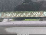 2008 Honda Civic Lx Black vin: 1HGFA16588L000226