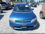 2008 Honda Civic Lx Blue vin: 1HGFA16588L039785
