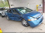 2008 Honda Civic Lx Blue vin: 1HGFA16588L044887