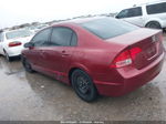 2008 Honda Civic Lx Red vin: 1HGFA16588L058918