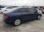 2008 Honda Civic Lx Blue vin: 1HGFA16588L076786