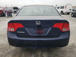 2008 Honda Civic Lx Blue vin: 1HGFA16588L076786