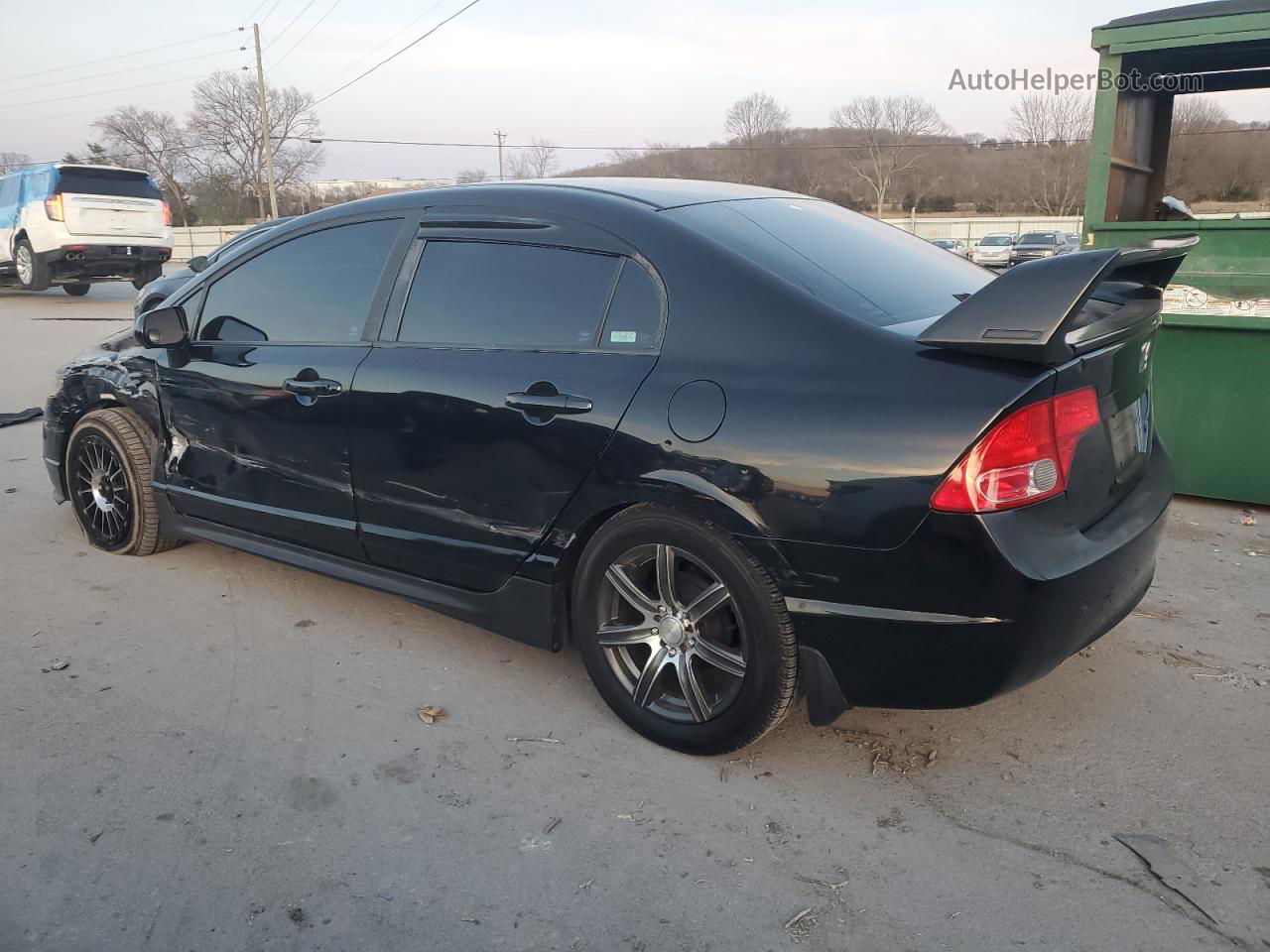 2008 Honda Civic Lx Черный vin: 1HGFA16588L087531