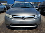 2006 Honda Civic Lx Gray vin: 1HGFA16596L050730