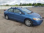 2008 Honda Civic Lx Blue vin: 1HGFA16598L008397