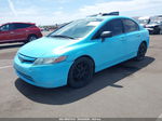 2008 Honda Civic Lx Light Blue vin: 1HGFA16598L033896