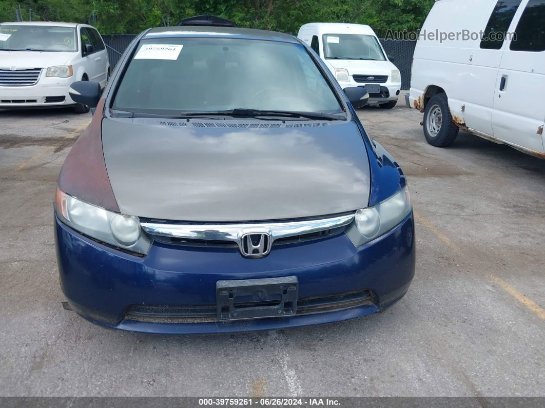 2008 Honda Civic Lx Серый vin: 1HGFA16598L040945