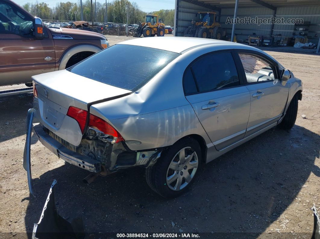 2008 Honda Civic Lx Серебряный vin: 1HGFA16598L065229