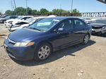 2008 Honda Civic Lx Синий vin: 1HGFA16598L085562