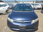 2008 Honda Civic Lx Синий vin: 1HGFA16598L085562